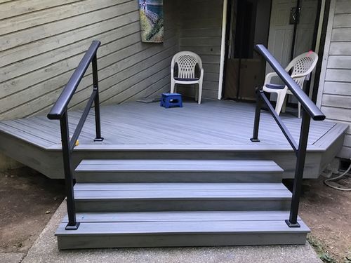 Customer photo review of Oval Top Rail