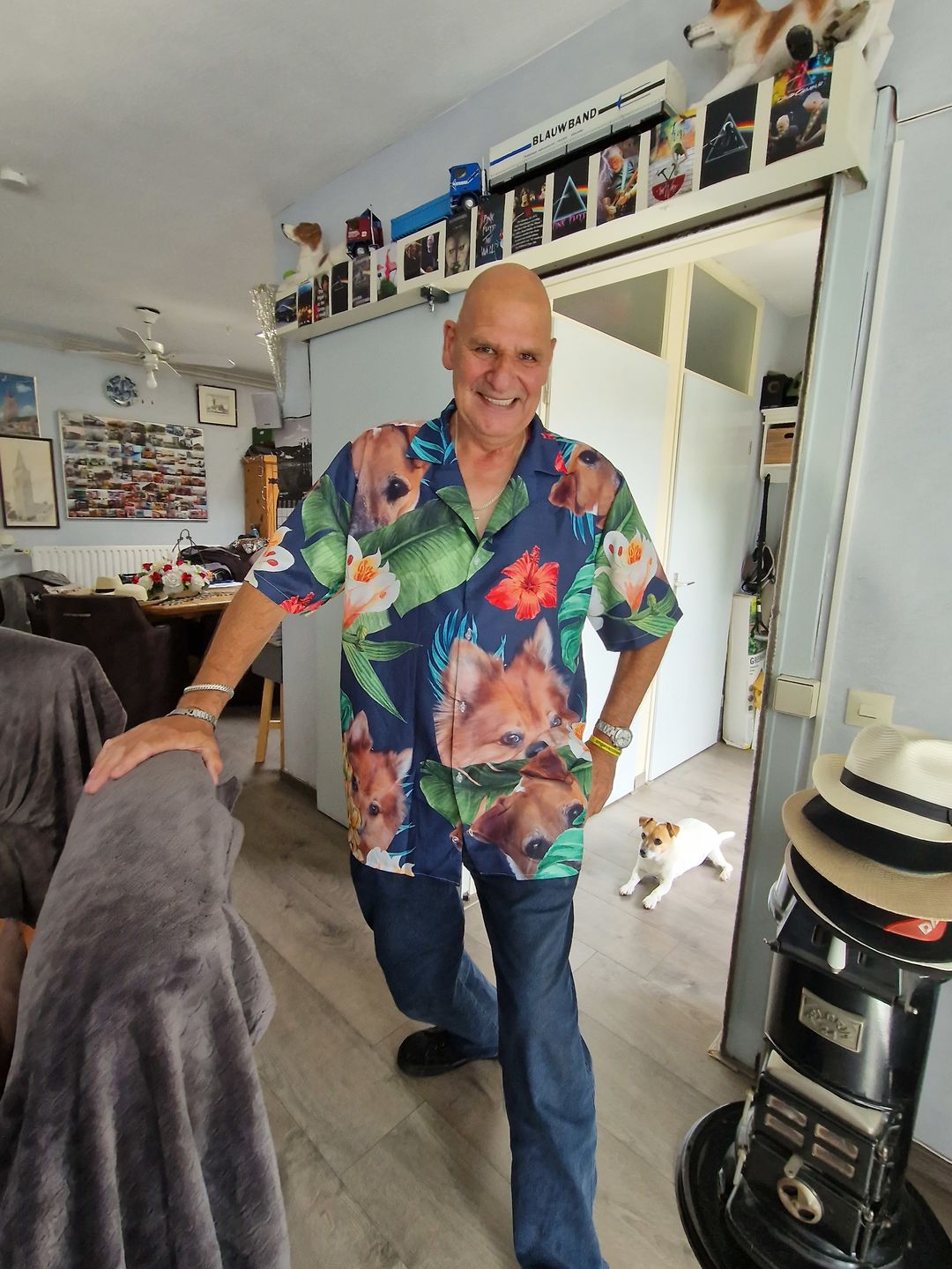 Customer photo review of Jouw foto - Gepersonaliseerd Hawaiiaans hemd
