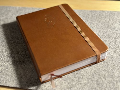 Customer photo review of A5 160GSM PREMIUM PAPER JOURNAL - SONG OF ACHILLES