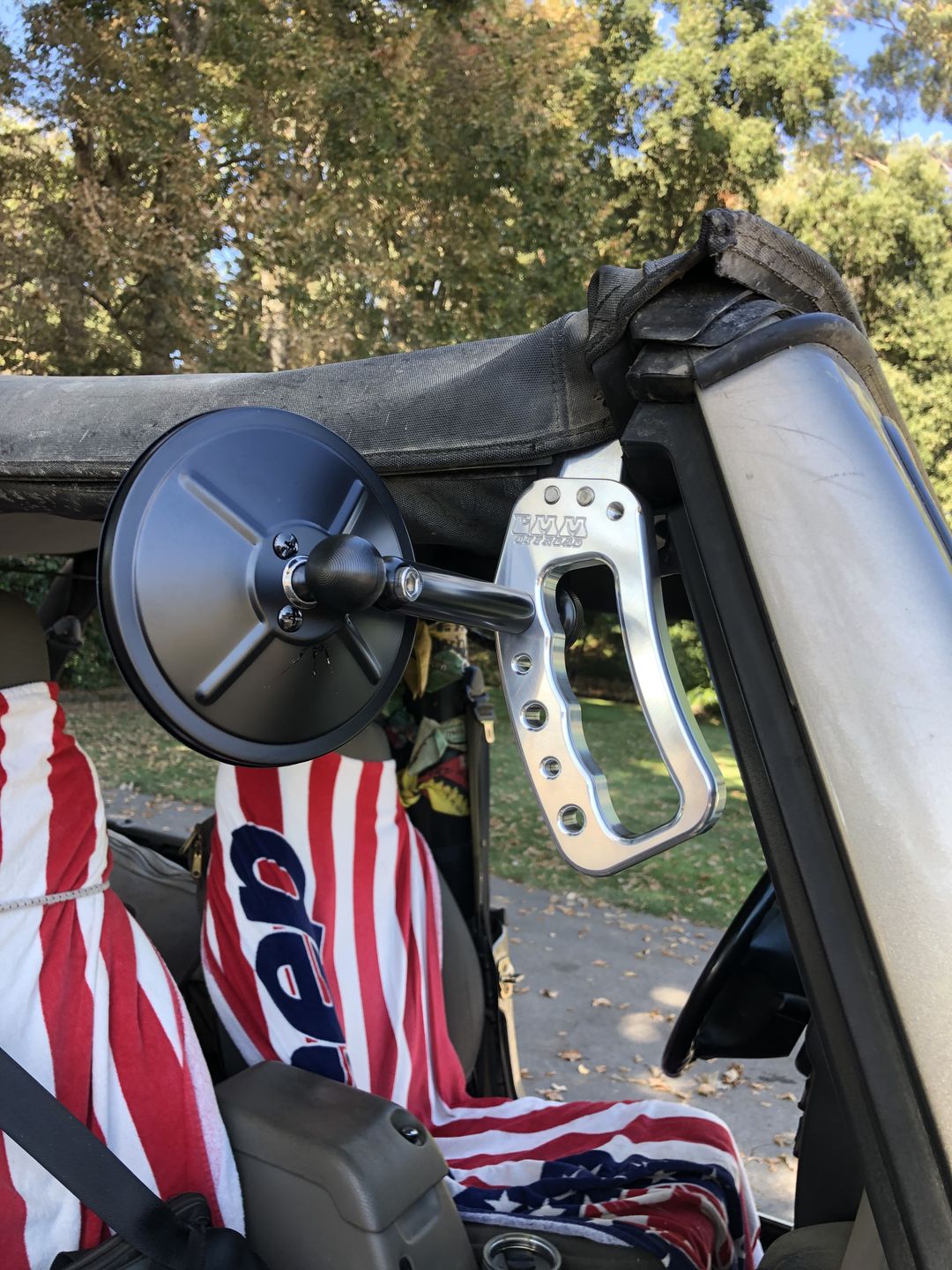 Customer photo review of TJ/LJ Handle & Mirror Bundle