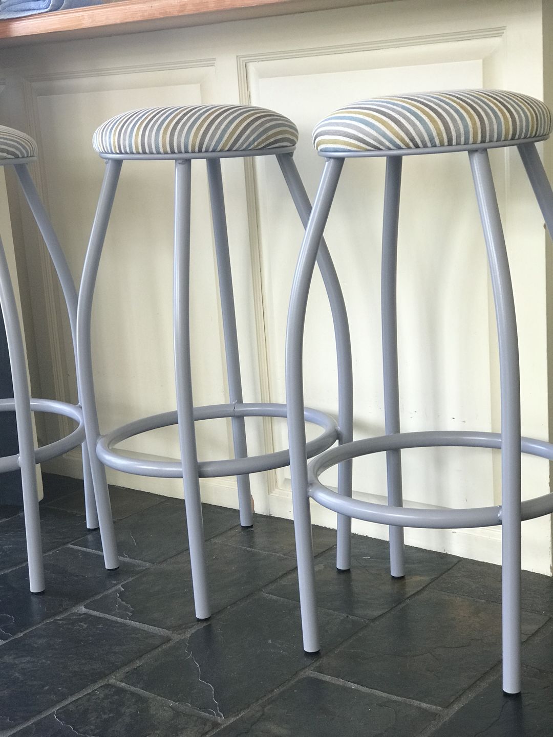 Customer photo review of Internal Round Flat Chair Leg Protectors | Size 10mm to 45mm