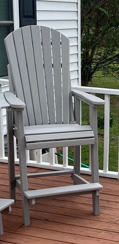 Customer photo review of DuraWeather Poly® Classic Counter Height Tete-a-tete