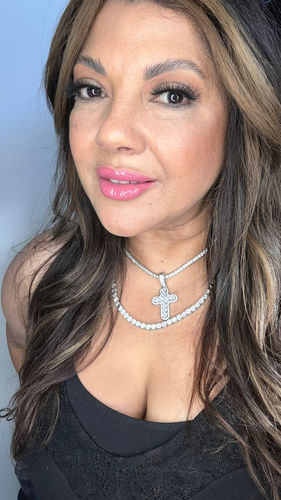 Customer photo review of Tennis Chain White Gold (5mm)
