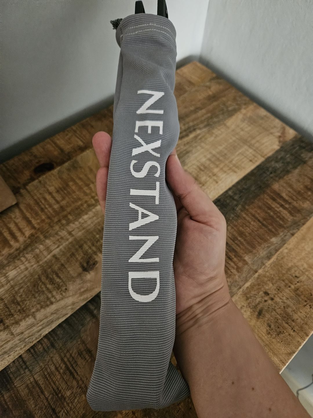 Customer photo review of Nexstand K1 Carbon Fiber Laptop Stand