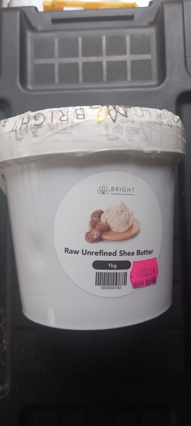 Customer photo review of Raw Unrefined Shea Butter