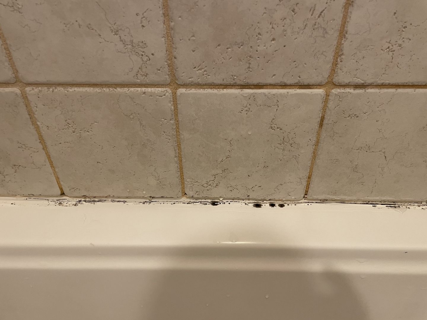 Customer photo review of GLASSGUARD™ Miracle Mold Removal Gel