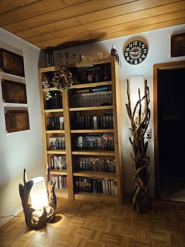 Customer photo review of Treibholz Stehlampe VILLA Lampenschirm Natur