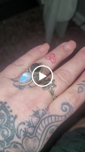 Customer video review of Labradorite Stackable Ring Set Sterling Silver