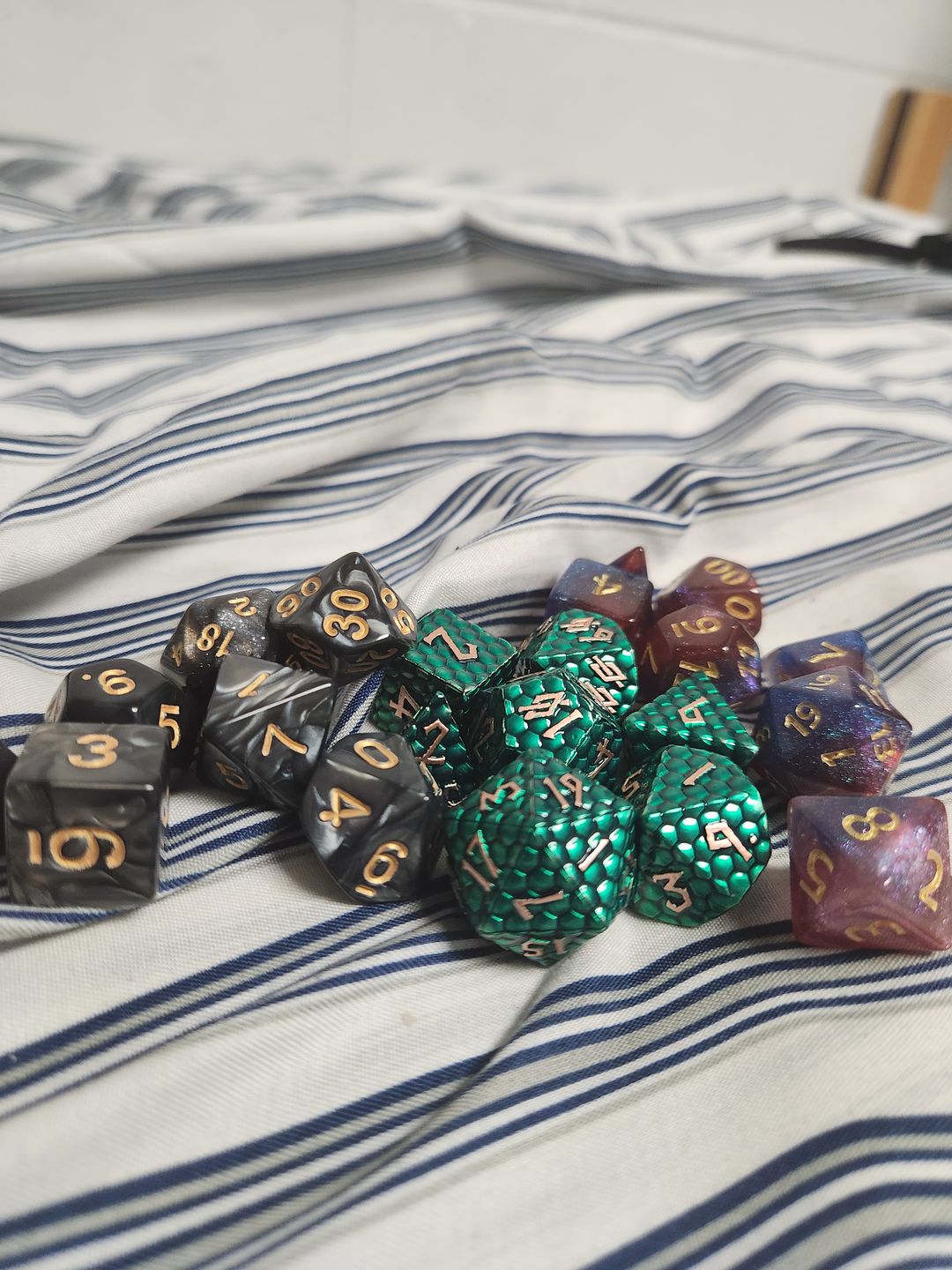 Customer photo review of $50 Mystery Dice Bag Bundle
