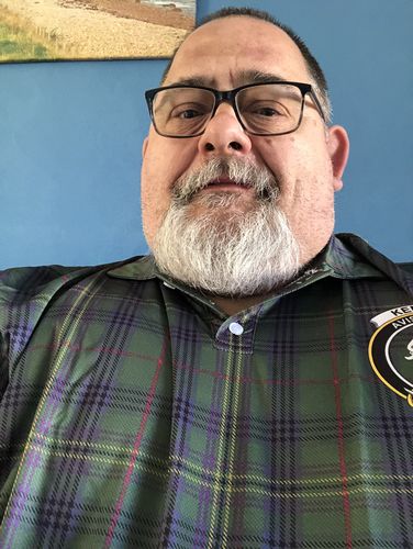 Customer photo review of Kennedy Clan Tartan Polo Shirt K23