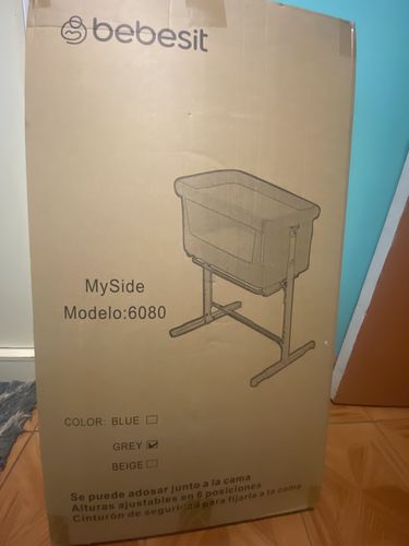 Customer photo review of Cuna Colecho My Side Gris