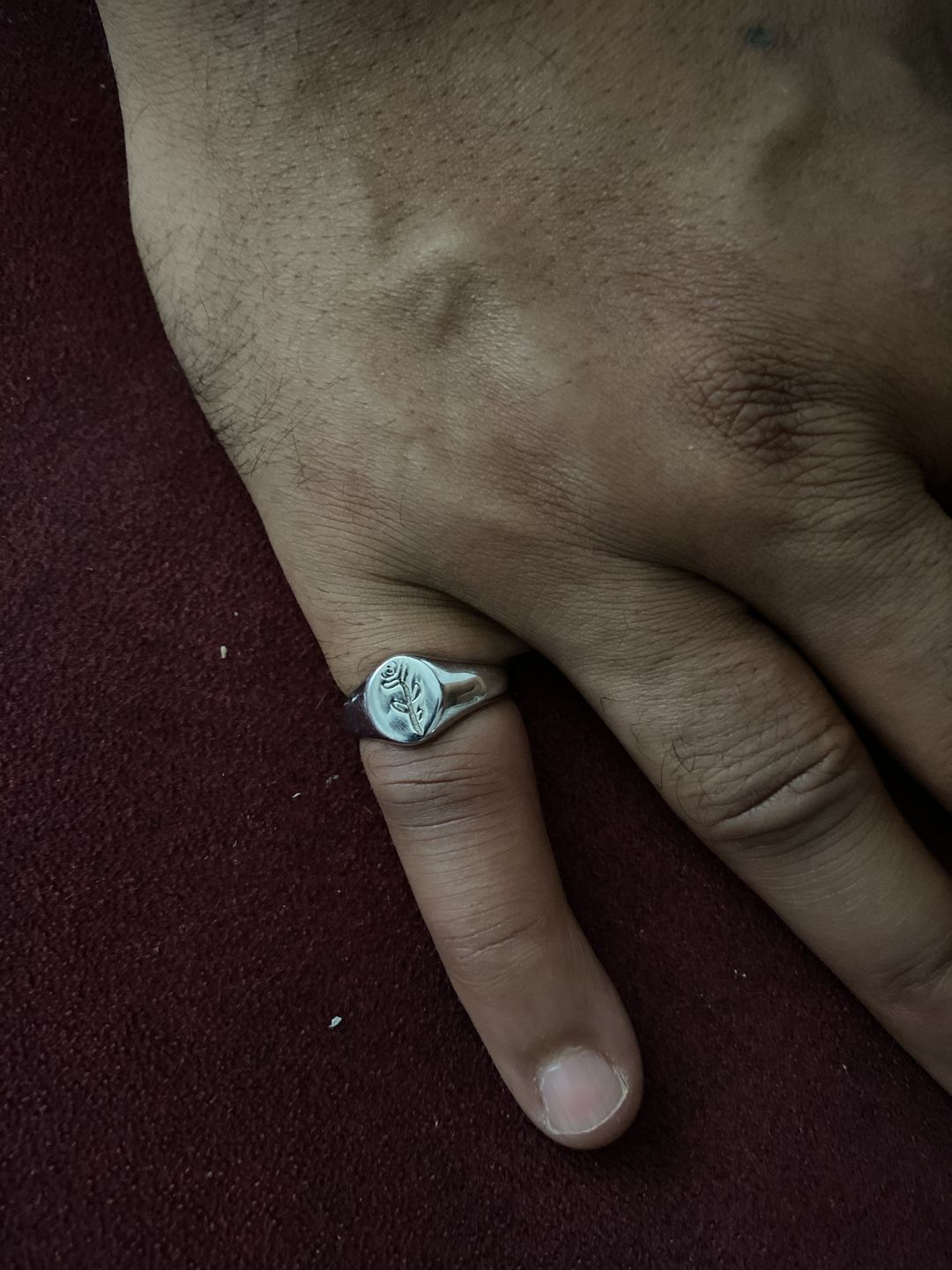 Customer photo review of ROSE SILVER.