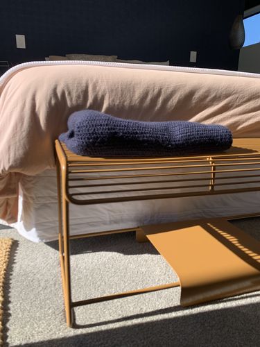 Customer photo review of Benmore Metal Bench Seat