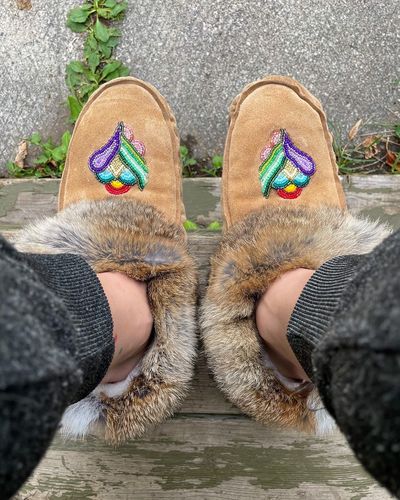 Customer photo review of Adult- Women's Moccasin Kit