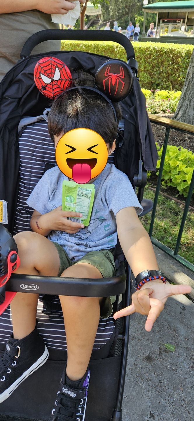 Customer photo review of Spider Ears for Boys
