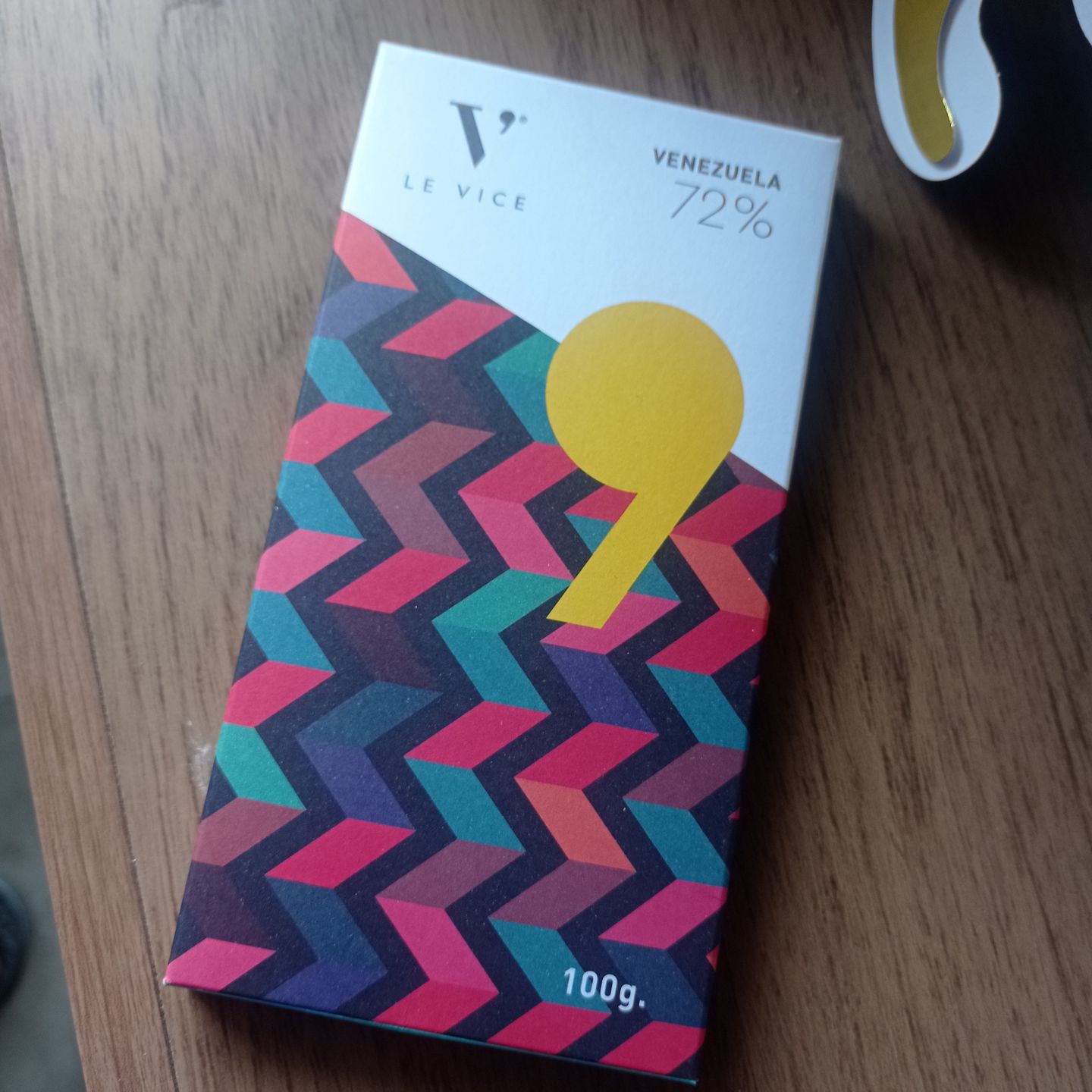 Customer photo review of Tableta Chocolate Venezuela 72%