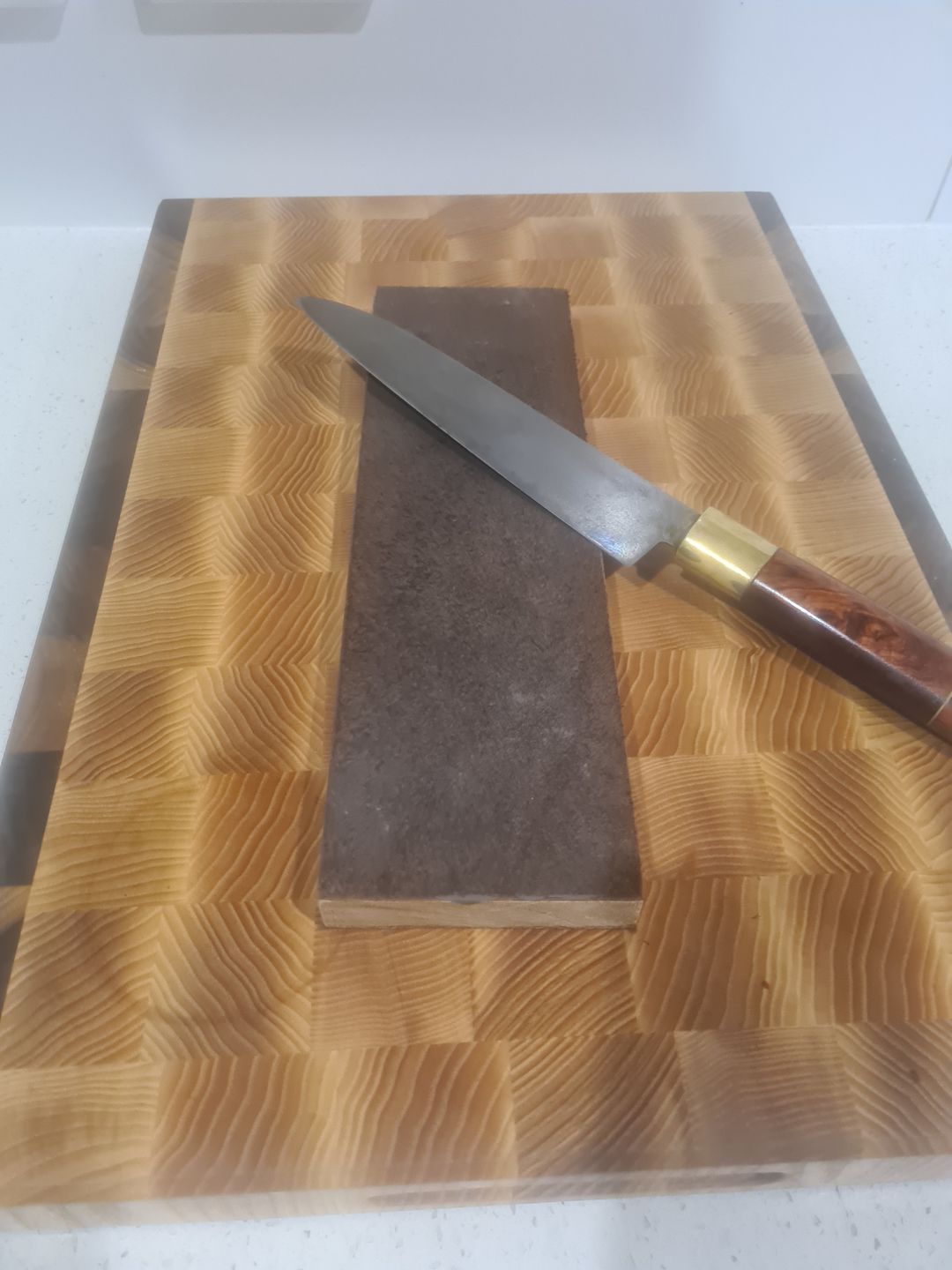 Customer photo review of Large double sided strop