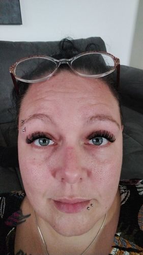 Customer photo review of Tranquilizing Eye Cream