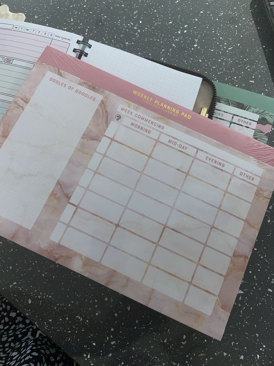 Customer photo review of Freebie A4 Yearly Planning Pad