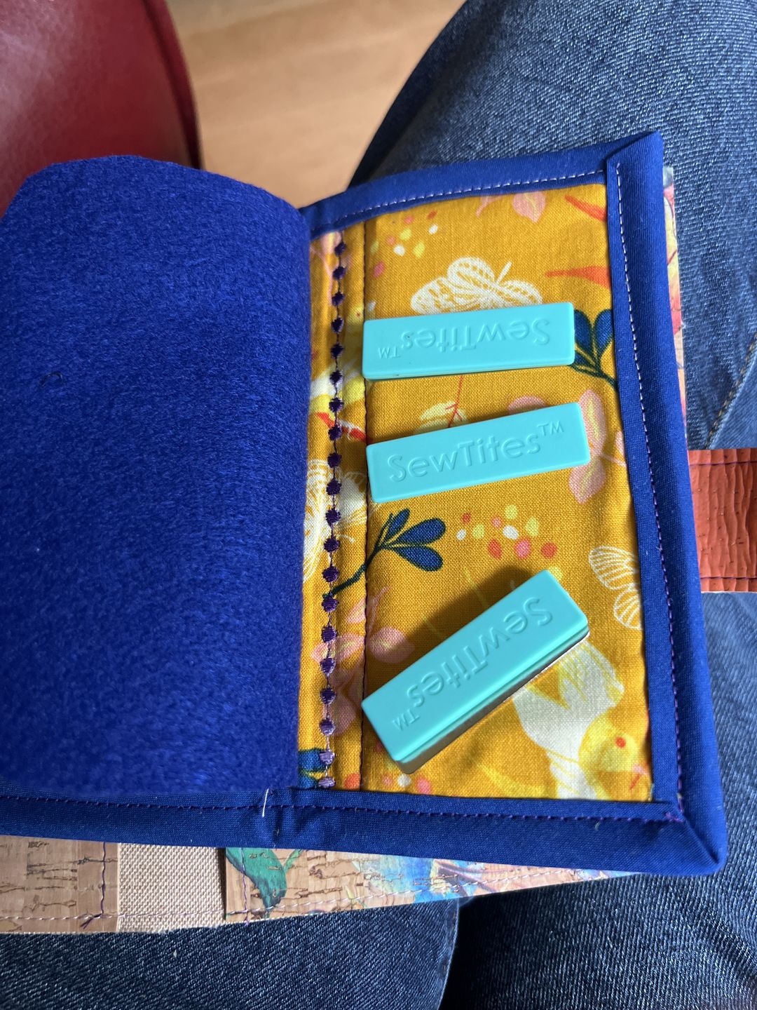 Customer photo review of Hold Tite Folio Pattern - FREE Download
