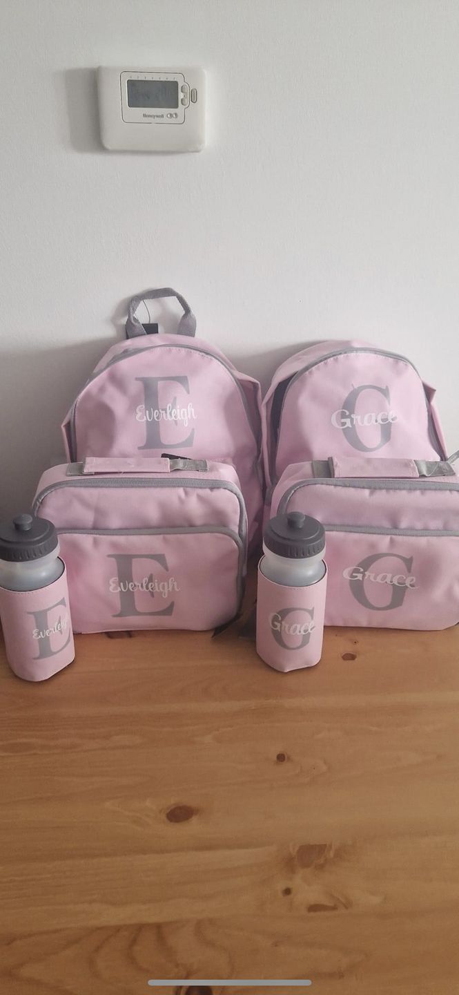Customer photo review of Back to School Personalised Set