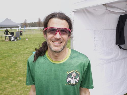 Customer photo review of Rudy Project Space Pink Gloss Photochromic Clear Lenses