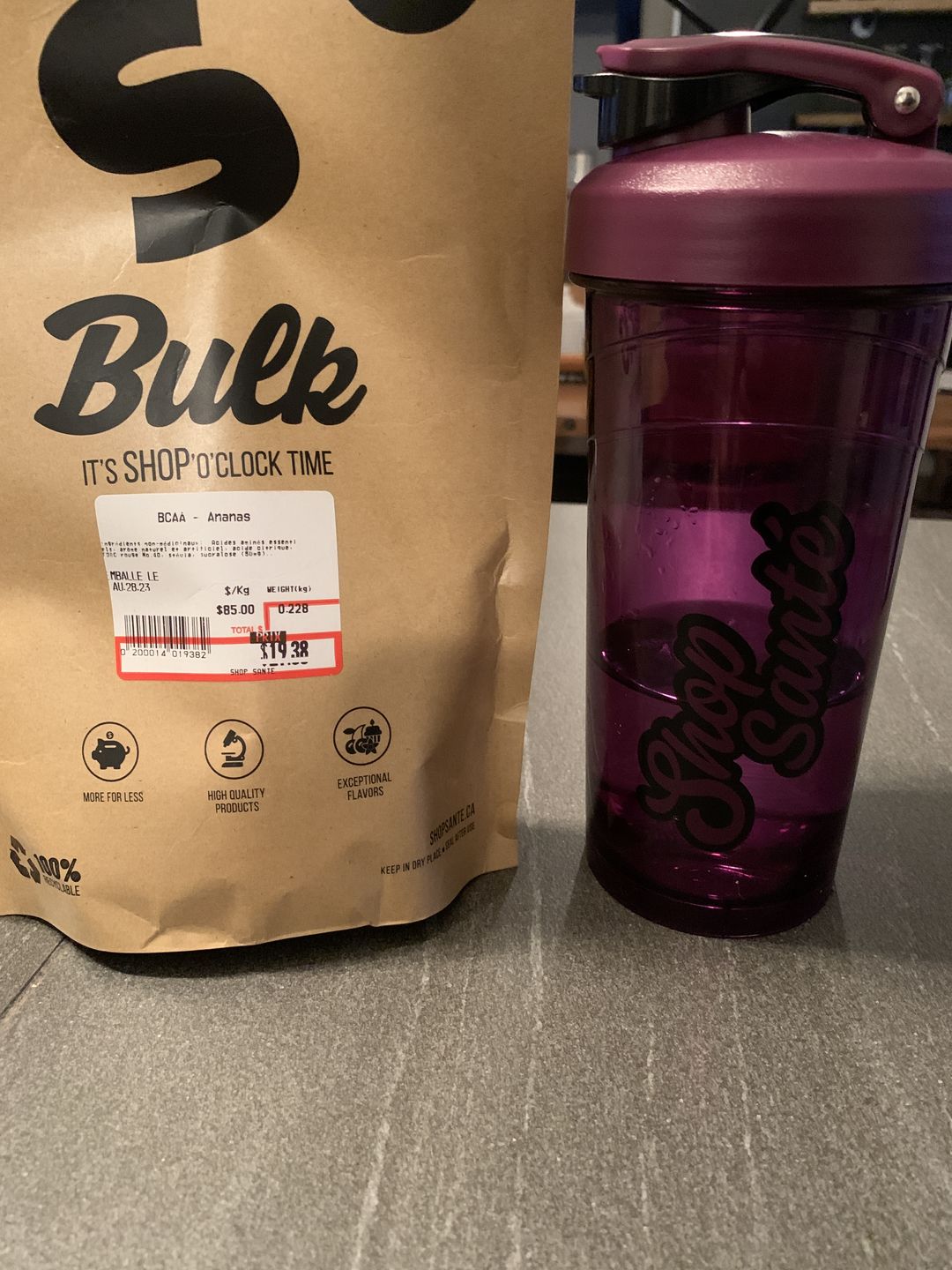 Customer photo review of VRAC - Bcaa (100g)