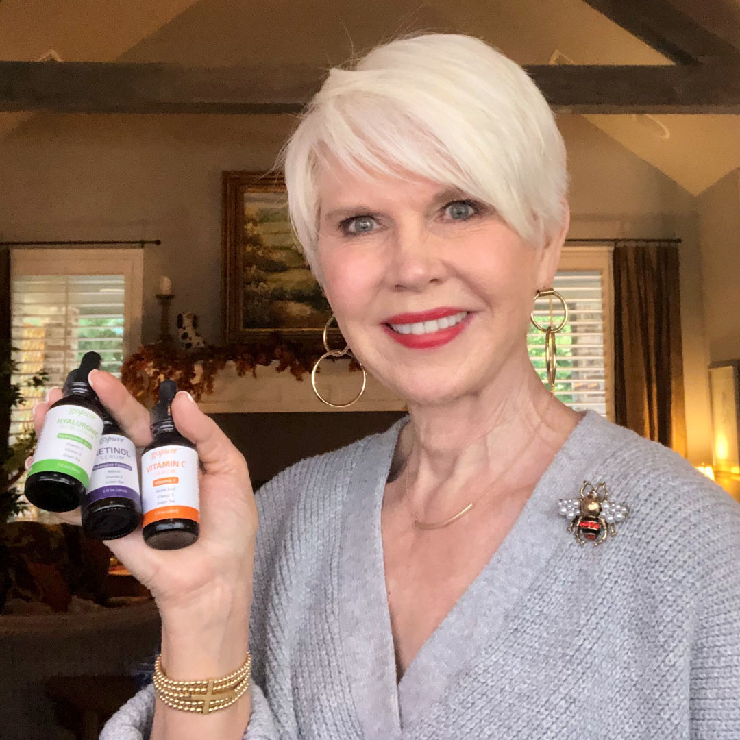 Customer photo review of Revitalizing Serum