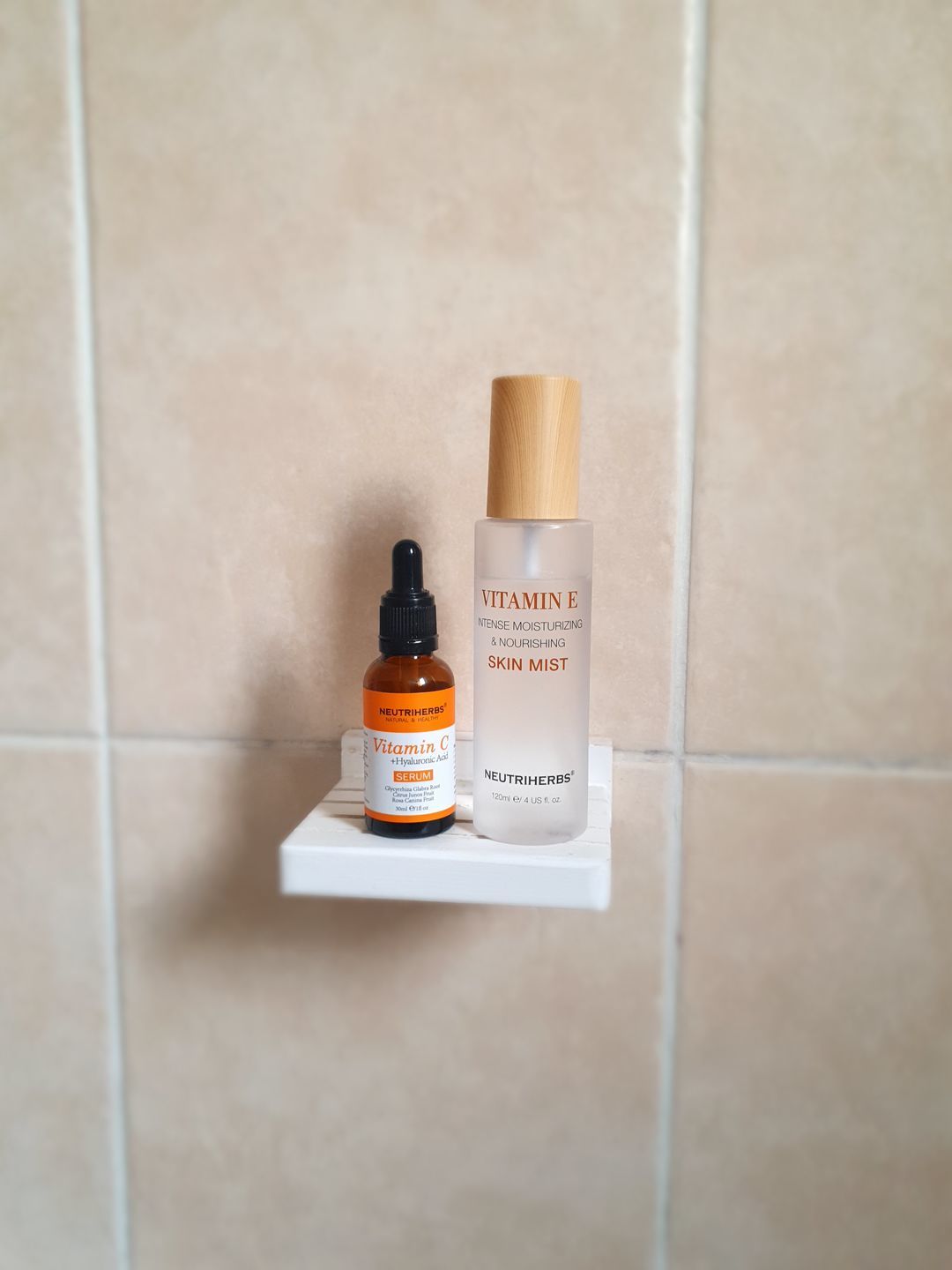 Customer photo review of Revitalizing Serum
