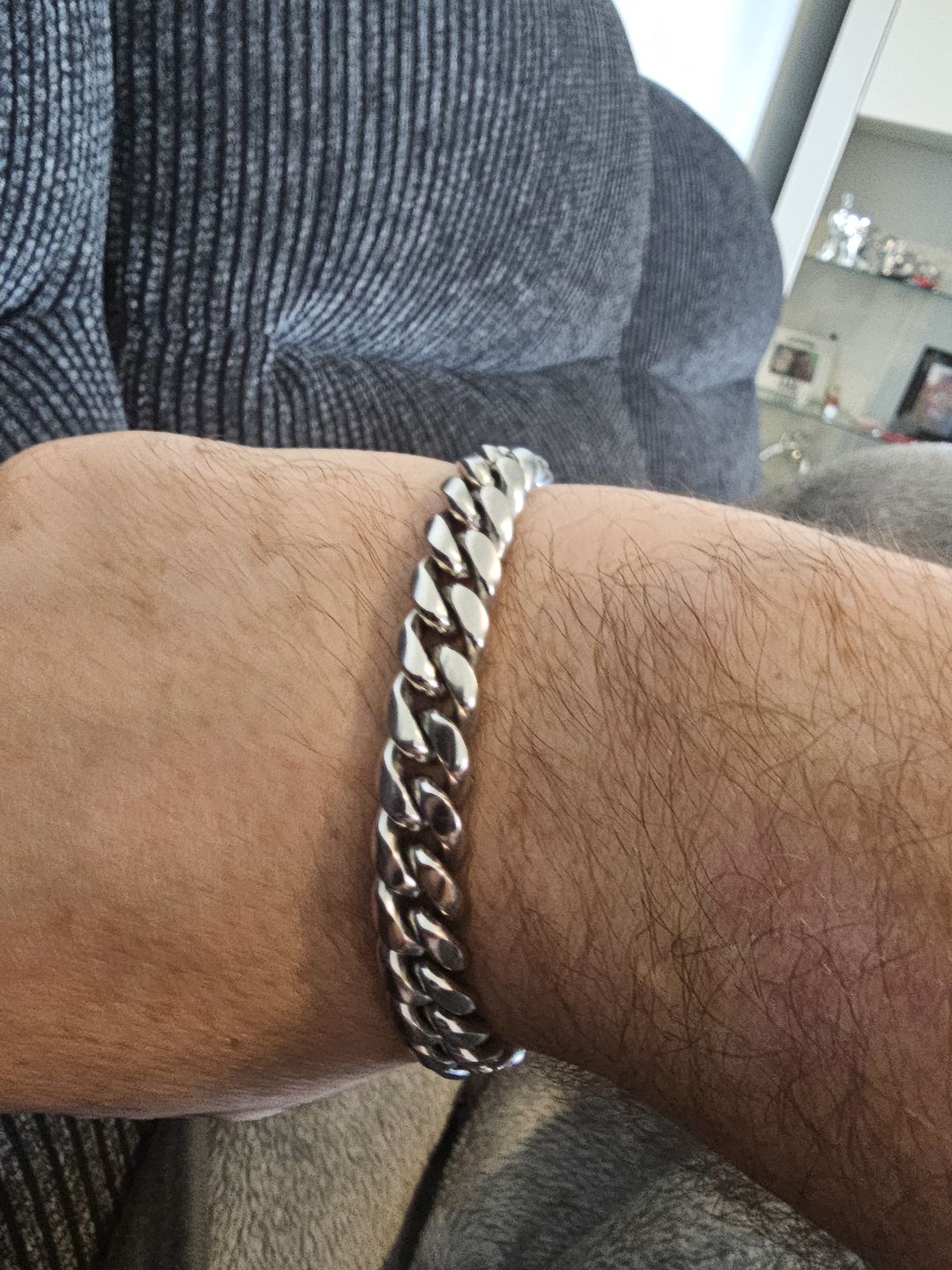 Customer photo review of The Rock SOLID Chain 10mm Bracelet