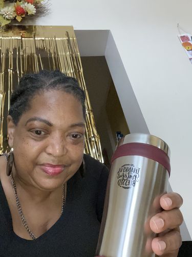 Customer photo review of Thankful Grateful Blessed Coffee Mug
