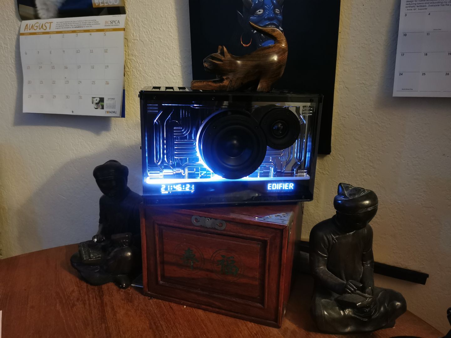 Customer photo review of Edifier QD35 Tabletop Bluetooth Speaker