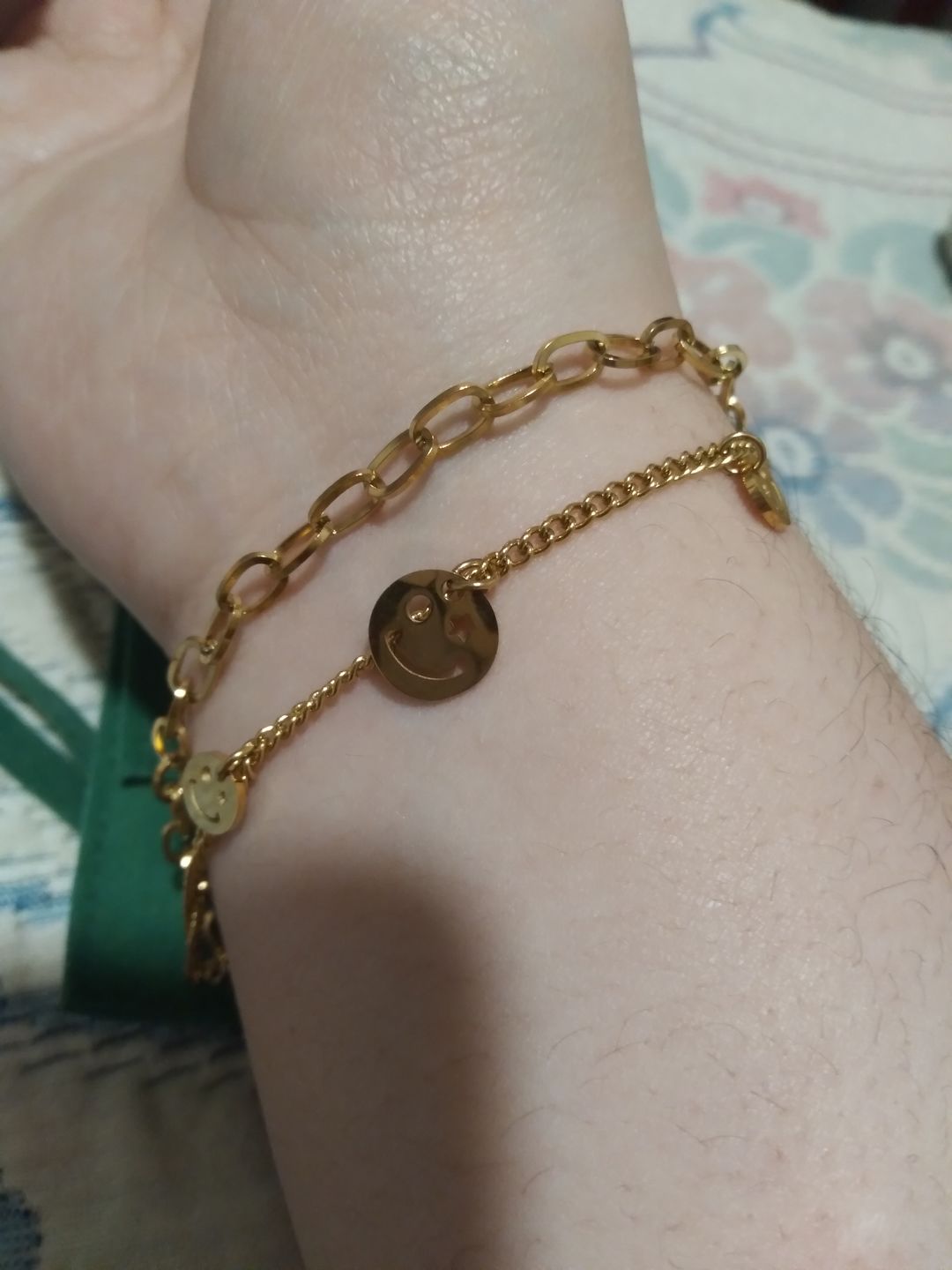 Customer photo review of Pulsera Smiley