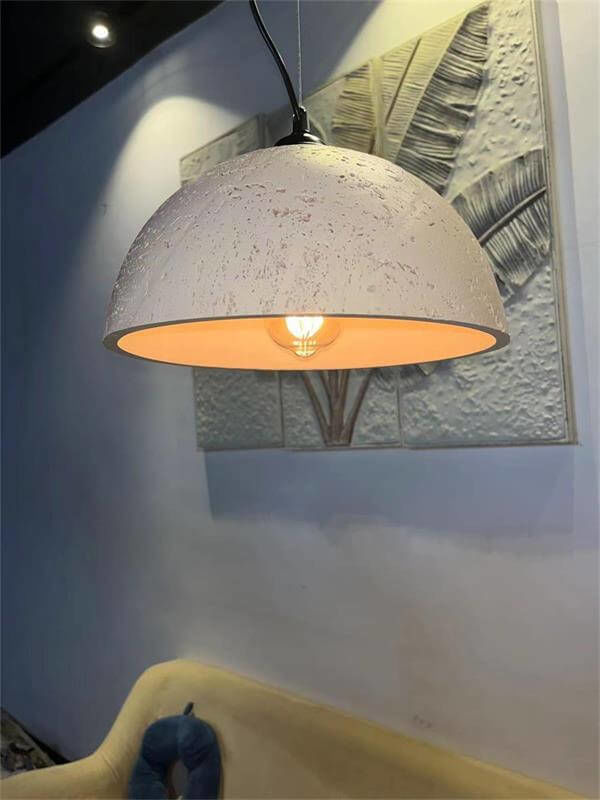 Customer photo review of Colorful Resin Designer Dome Ceramic Pendant Lighting