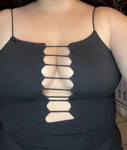 Customer photo review of SHAPE BOOB TAPE BLACK