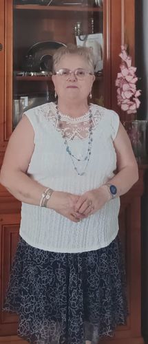 Customer photo review of Koronkowa bluzka z odkrytymi ramionami