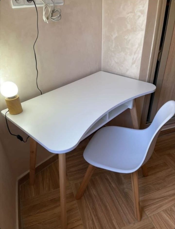 Customer photo review of PERTUIS - Bureau en bois (100x60x75)cm
