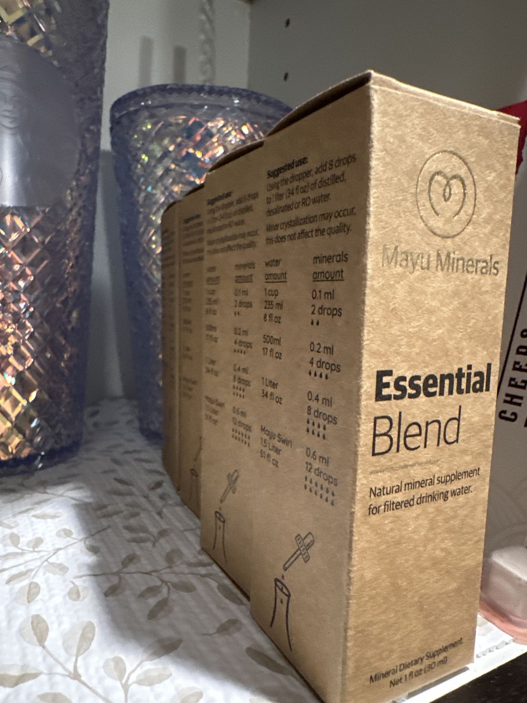 Customer photo review of Trace Mineral Drops