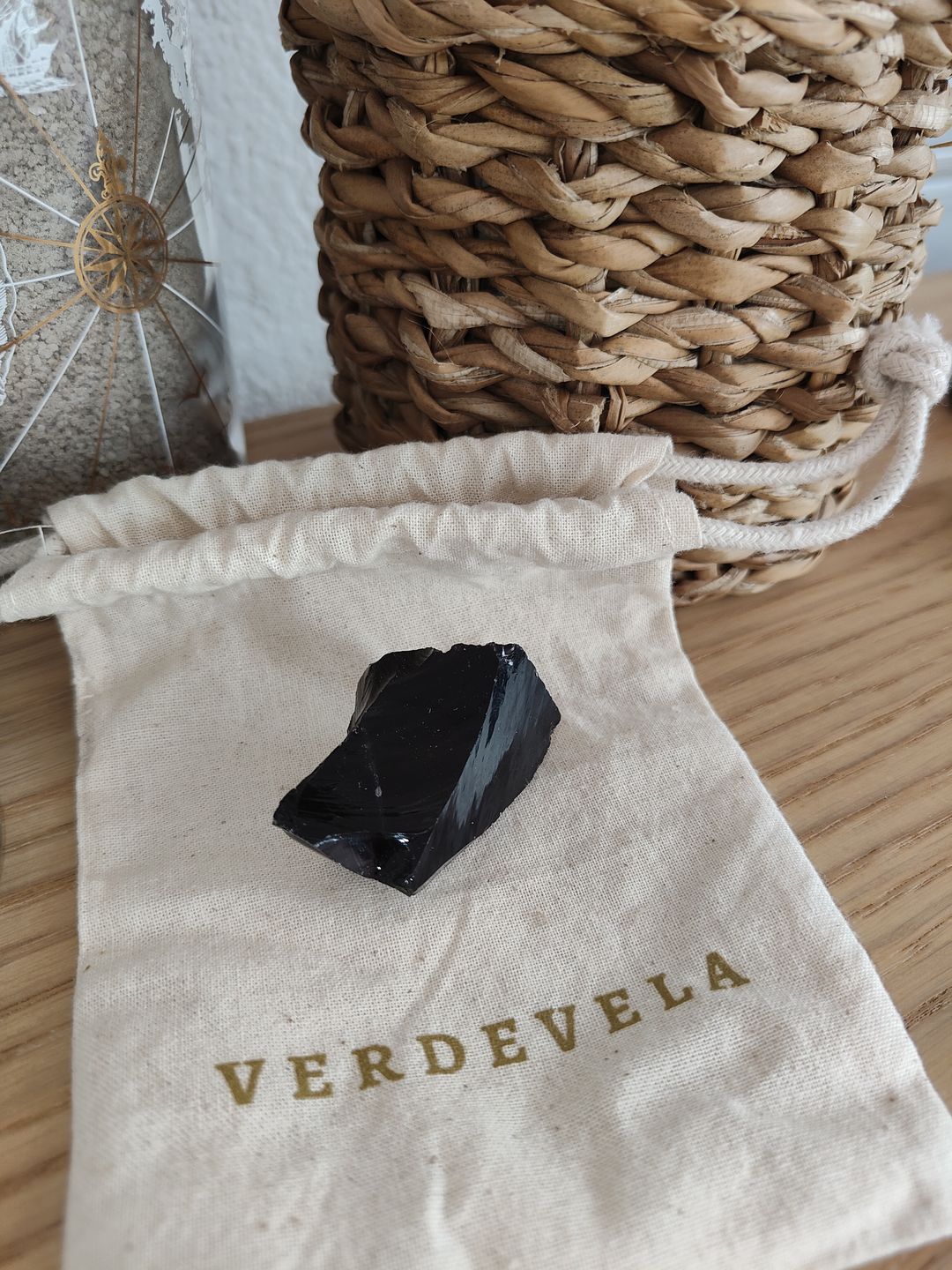 Customer photo review of Obsidiana negra Masivo | Autorrealización - Protección