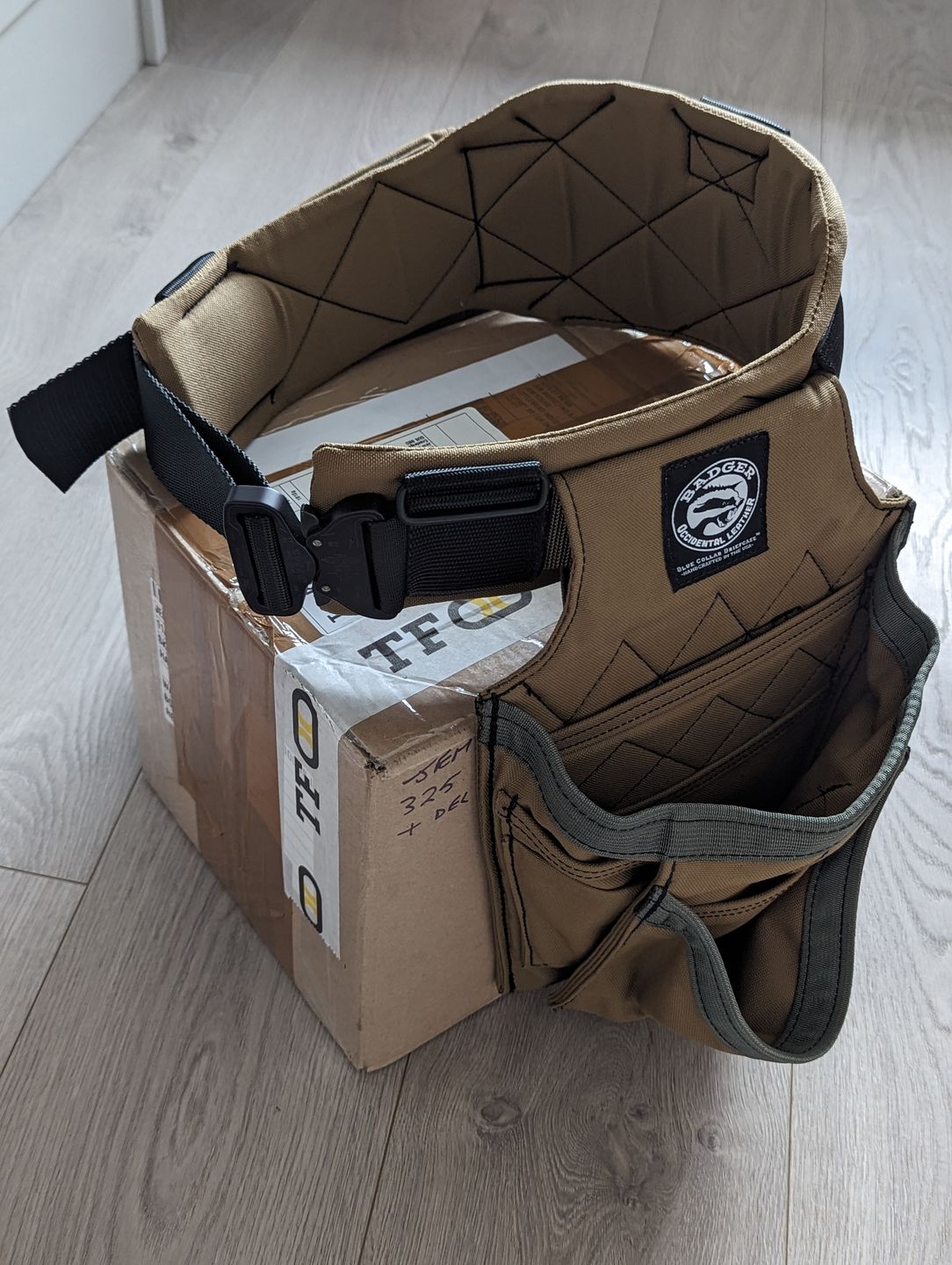 Customer photo review of Badger Toolbelts | Trimmer Carpenter Set