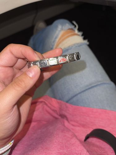 Customer photo review of Original Italian Charm Bracelet