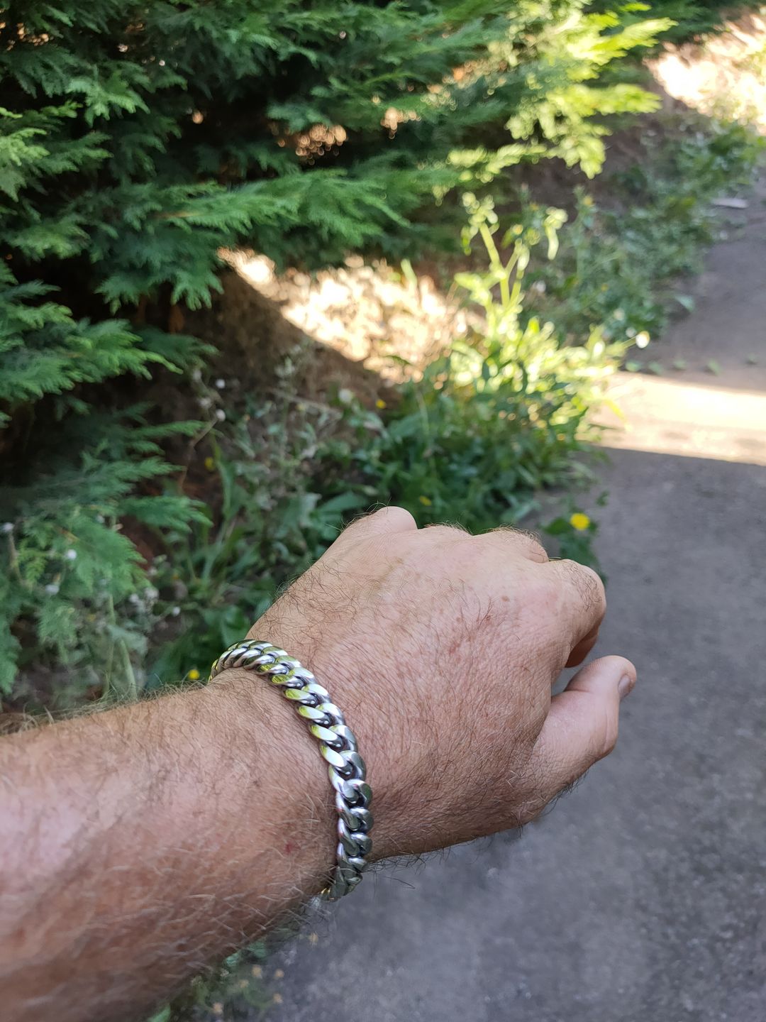 Customer photo review of The Rock SOLID Chain 10mm Bracelet
