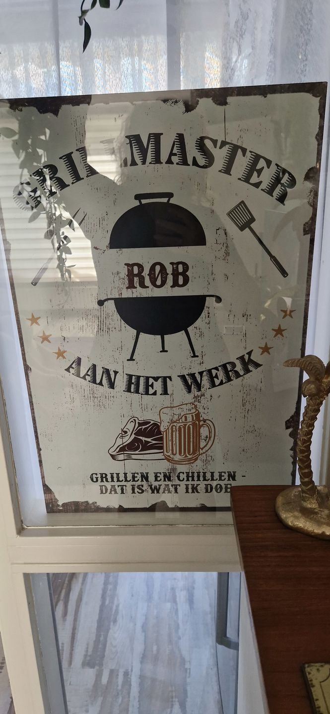 Customer photo review of Grillmaster - Outdoor-Deurbord