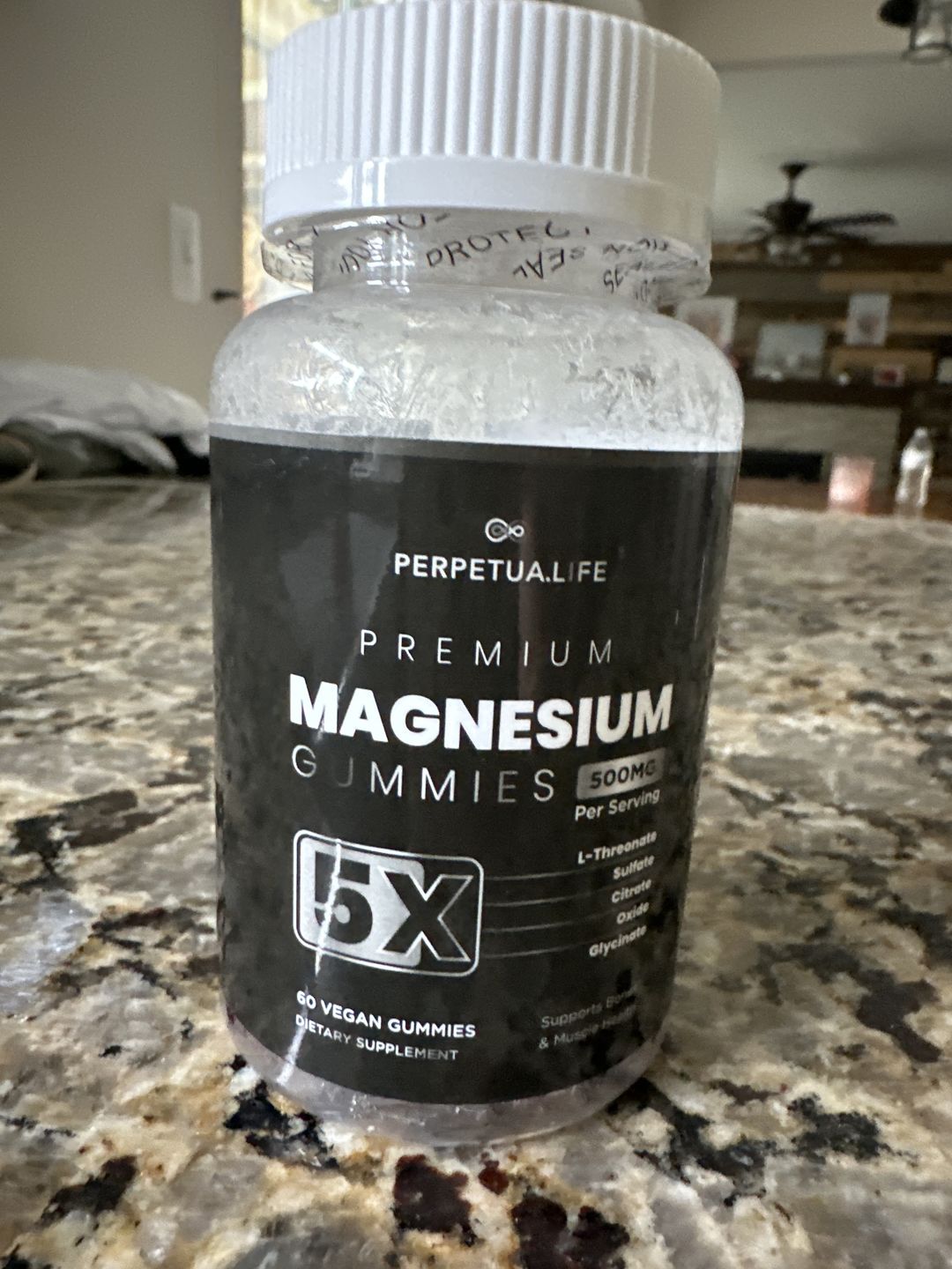 Customer photo review of Magnesium Complex Gummies – 5 Forms of Magnesium