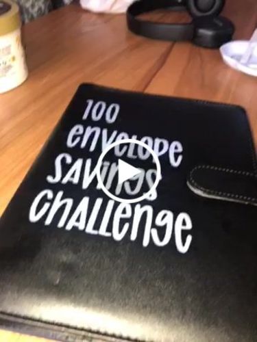 Customer video review of 100 Envelope Challenge Binder