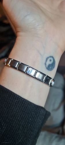 Customer photo review of Original Italian Charm Bracelet