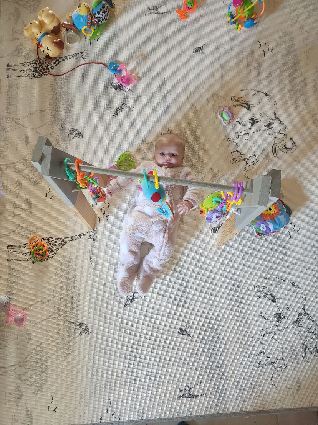 Customer photo review of Safari Toile/ Dune Play Mat