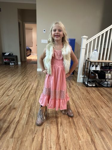 Customer photo review of [Rose Gold] Cowboy Boots