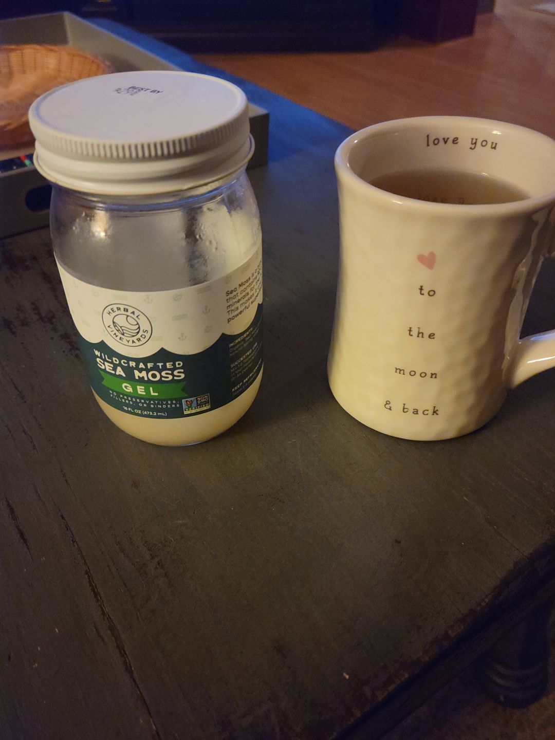 Customer photo review of 60 Day Sea Moss Bundle Gold Sea Moss + Capsule