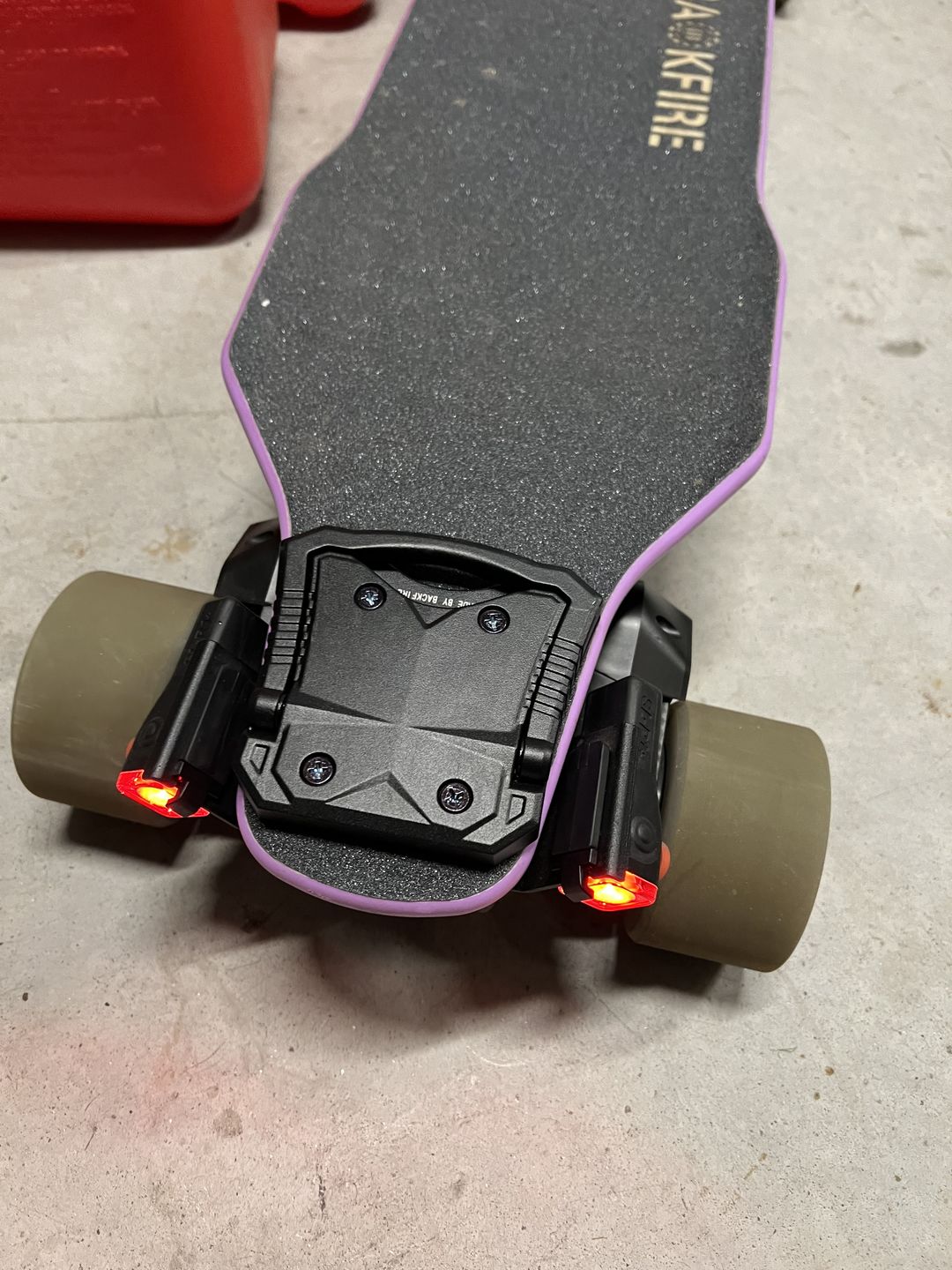 Customer photo review of Handle for Backfire Electric Skateboards & Longboards
